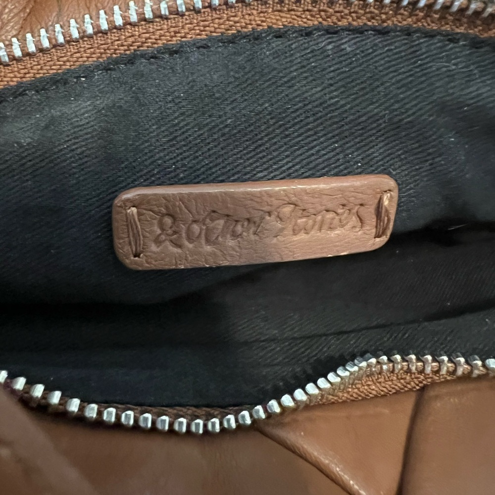 & Other Stories Braided Leather Crossbody Bag Brown - Picture 4 of 6